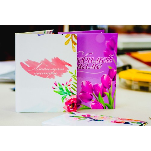 Открытка с Вашим фото и Вашим текстом 15х20см 2